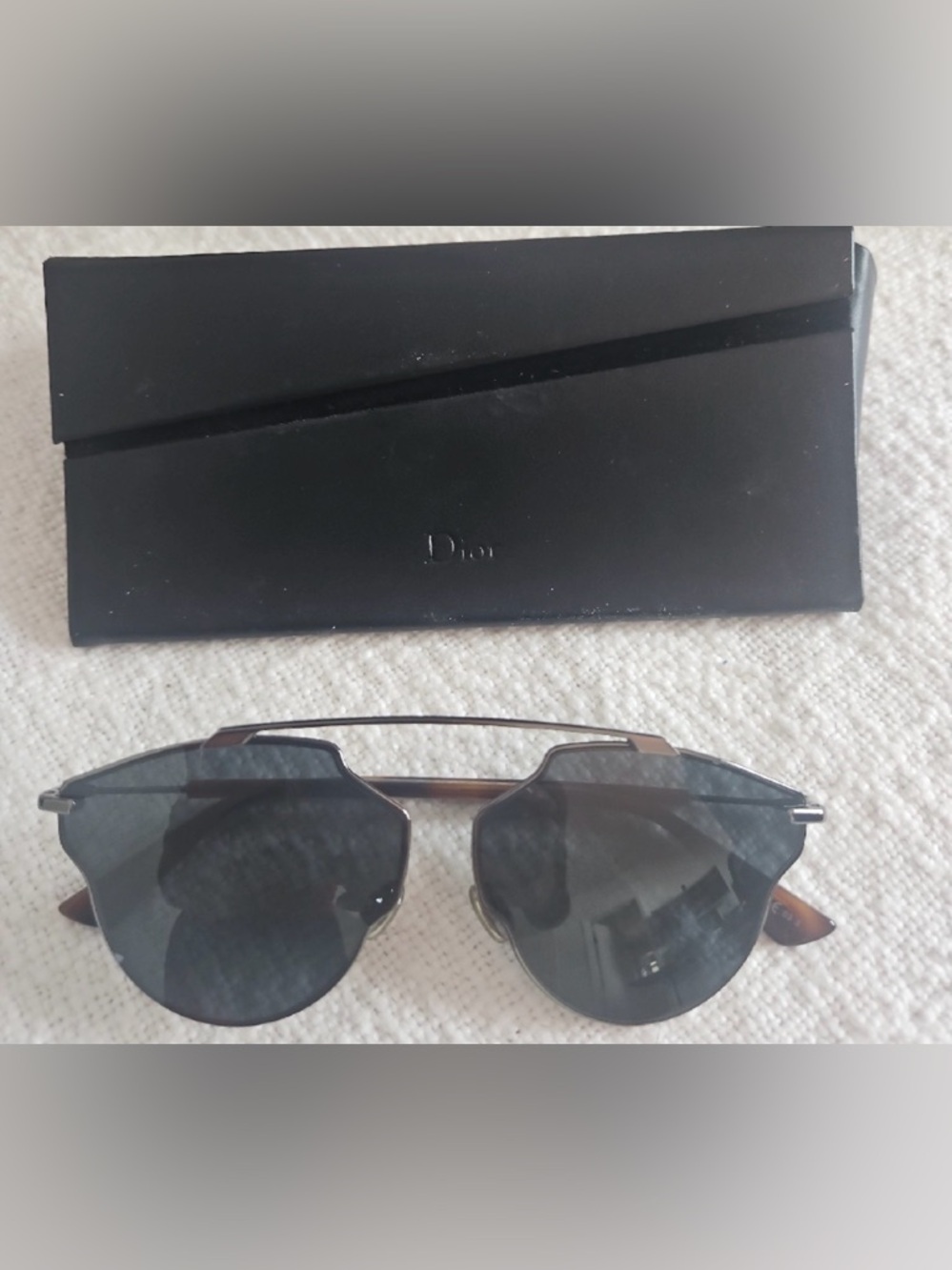 Dior Black and Brown Women's Sunglasses